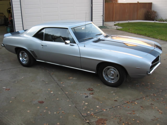 1969 Silver Camaro